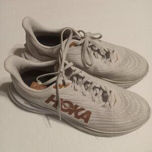 Hoka One One Women's Mach 5 Running Shoes White Copper 1127894 WCPP Size 11B